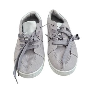 Light Gray Women's Athletic Sneakers - Comfortable Everyday Shoes